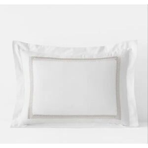 The Company Store Legends Hotel Hewett Taupe Egyptian Cotton Sateen Sham - King